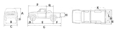 Dimensões das A/C/D-20